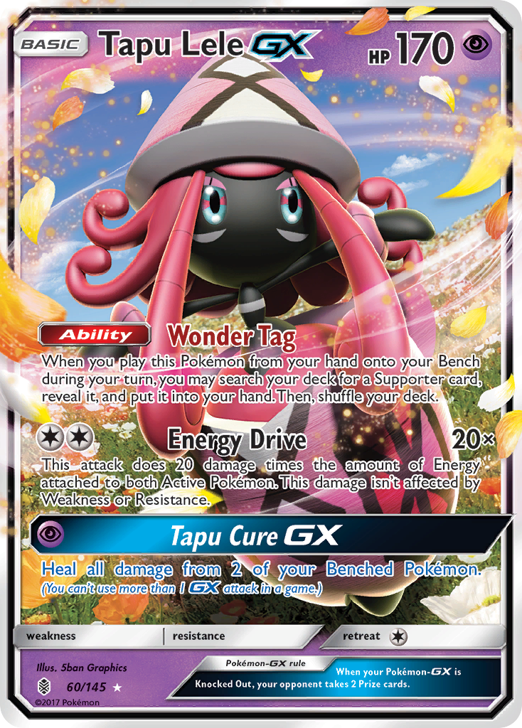Tapu Lele GX (60/145) [Sun & Moon: Guardians Rising] - Waypoint Games CA