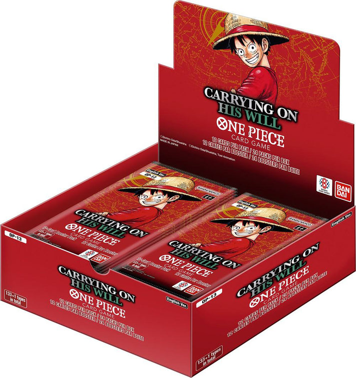 One Piece Card Game - Carrying On His Will Booster Box
