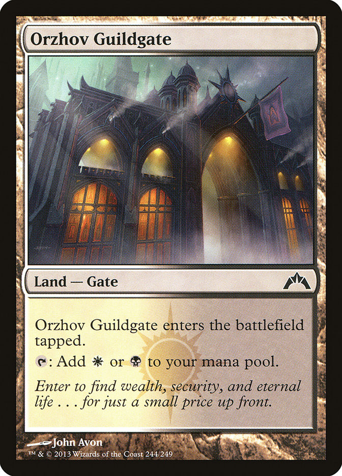 Orzhov Guildgate [Gatecrash] - Waypoint Games CA