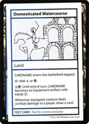 Domesticated Watercourse [Mystery Booster Playtest Cards] - Waypoint Games CA