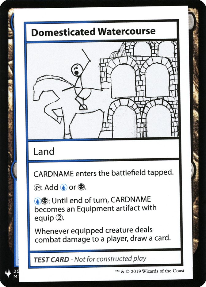 Domesticated Watercourse [Mystery Booster Playtest Cards] - Waypoint Games CA