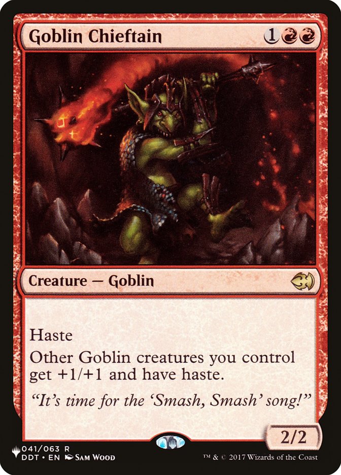 Goblin Chieftain [The List] - Waypoint Games CA