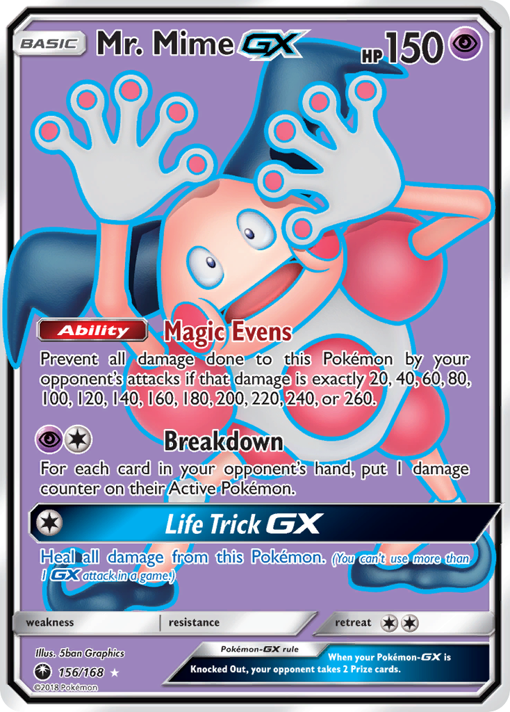 Mr. Mime GX (156/168) [Sun & Moon: Celestial Storm] - Waypoint Games CA