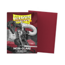 Dragon Shield Dual Matte Blood Red Non-Glare Sleeves 100ct