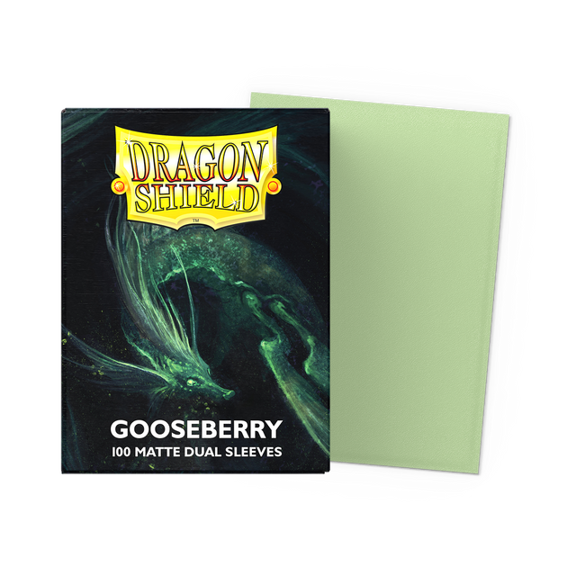 Dragon Shield Dual Matte Gooseberry Sleeves 100ct