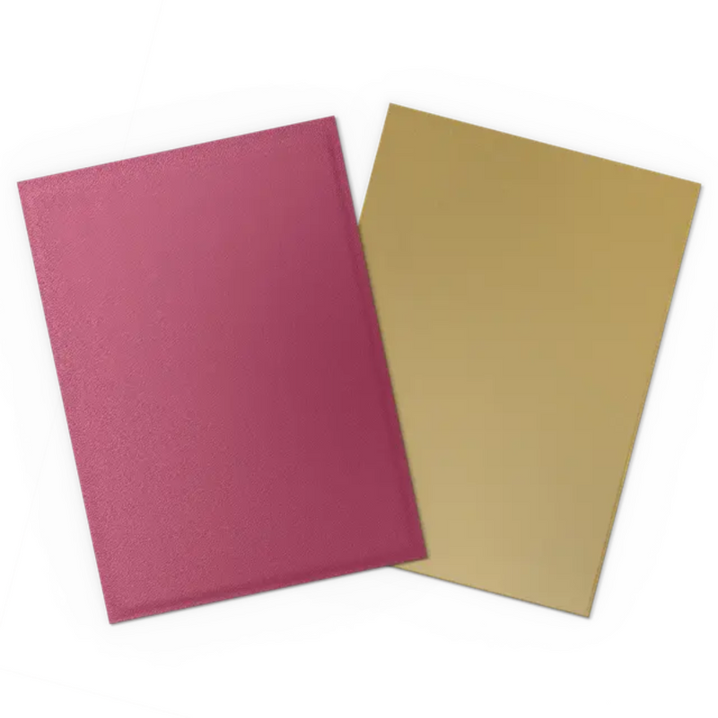 Dragon Shield Dual Matte Pomegranate Gold Sleeves 100ct