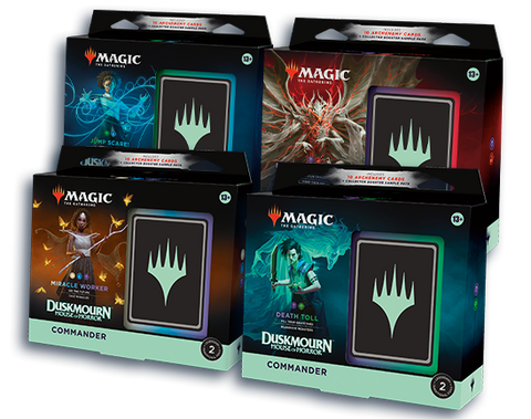 Duskmourn Commander Decks (Set of 4)
