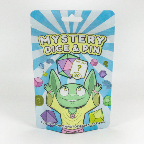 Mystery Dice Goblin - Mystery Dice & Pin