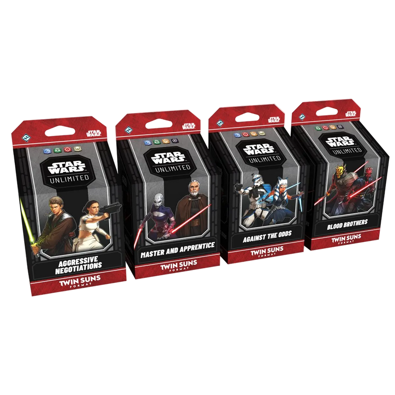 Star Wars: Unlimited - Twin Suns Deck Set of 4