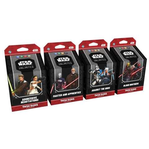 Star Wars: Unlimited - Twin Suns Deck Set of 4