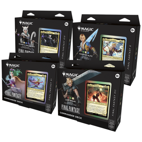 MTG: Final Fantasy Commander Decks (Set of 4)