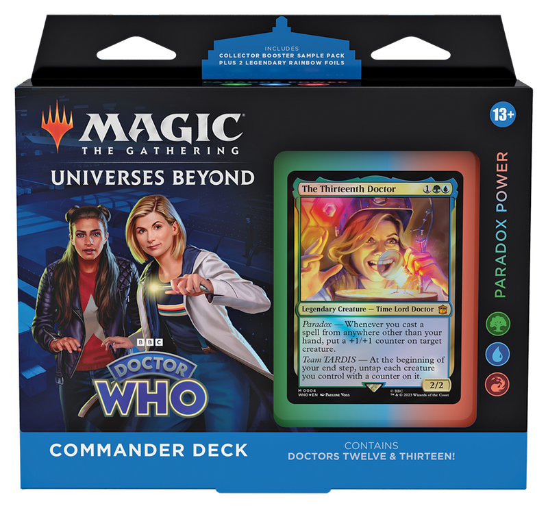 Set of 4 - Doctor Who Commander Decks