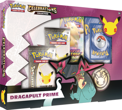 Pokémon Celebrations Dragapult Prime Collection Box