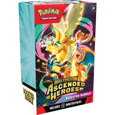 Pokemon Mega Evolutions Ascended Heroes Booster Bundle