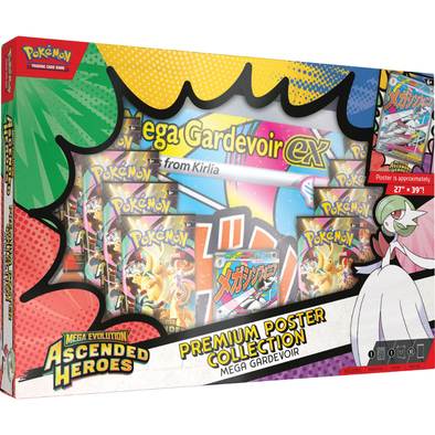 Pokemon - Mega Evolution - Ascended Heroes - Poster Collection - Mega Gardevoir ex