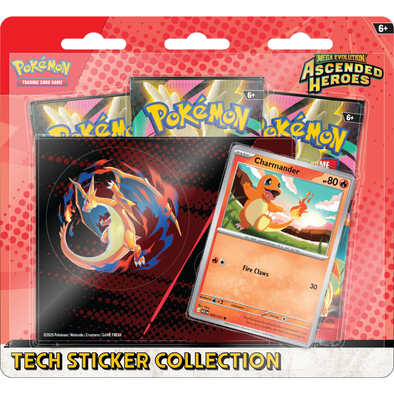 Ascended Heroes Tech Sticker Collection (Charmander)