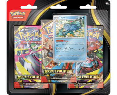 Pokémon Mega Evolution 3-Pack Blister