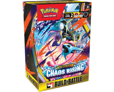 Pokemon Mega Evolutions Chaos Rising Build and Battle