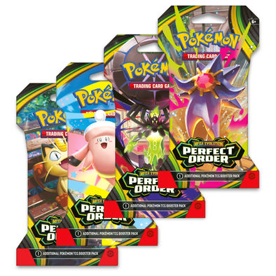 Pokemon Mega Evolutions Perfect Order Blister Pack