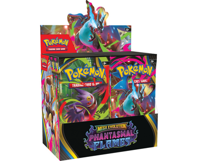 Pokemon Mega Evolutions Phantasmal Flames Booster Box