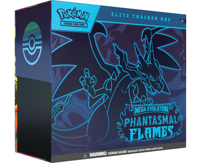 Pokemon Mega Evolutions Phantasmal Flames Elite Trainer Box