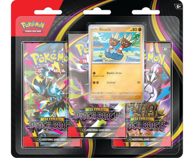 Pokemon Pitch Black 3 Pack Blister