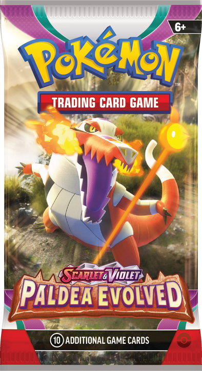 Pokémon Paldea Evolved Booster Pack