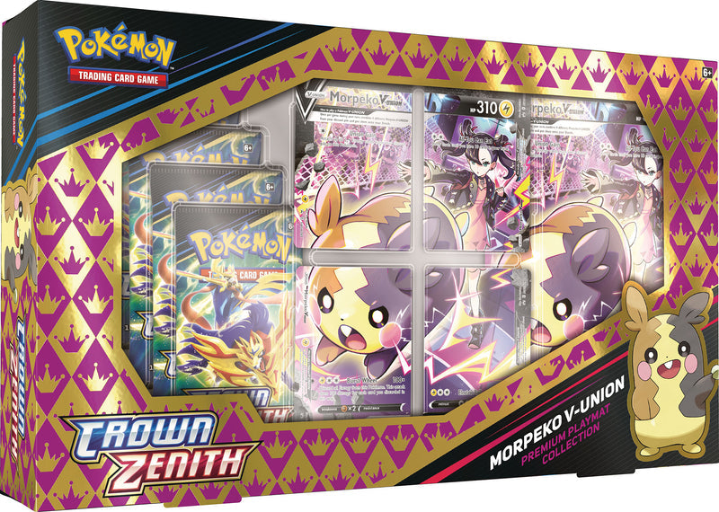 Crown Zenith Premium Playmat Collection—Morpeko V-UNION