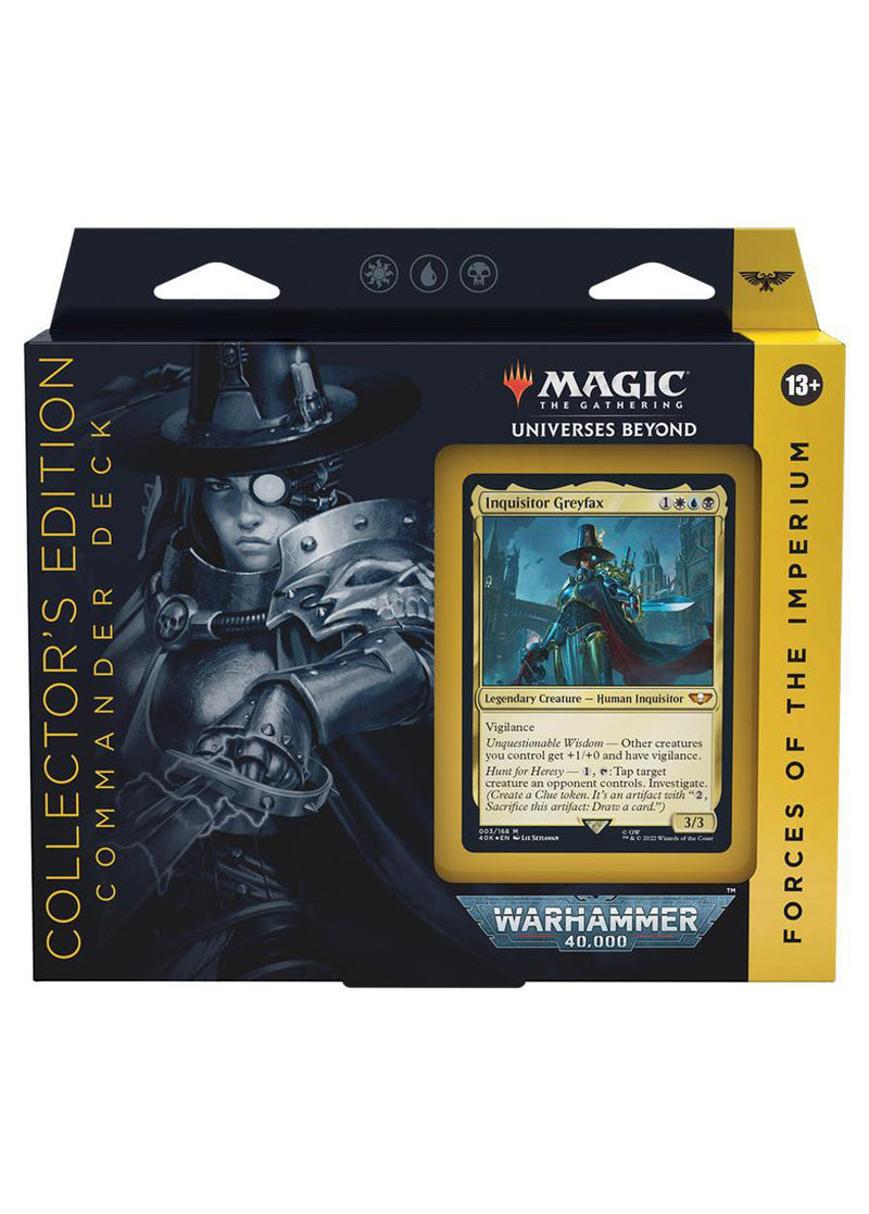 Universes Beyond: Warhammer 40,000 - Commander Deck - Forces of the Imperium - Collector's Edition