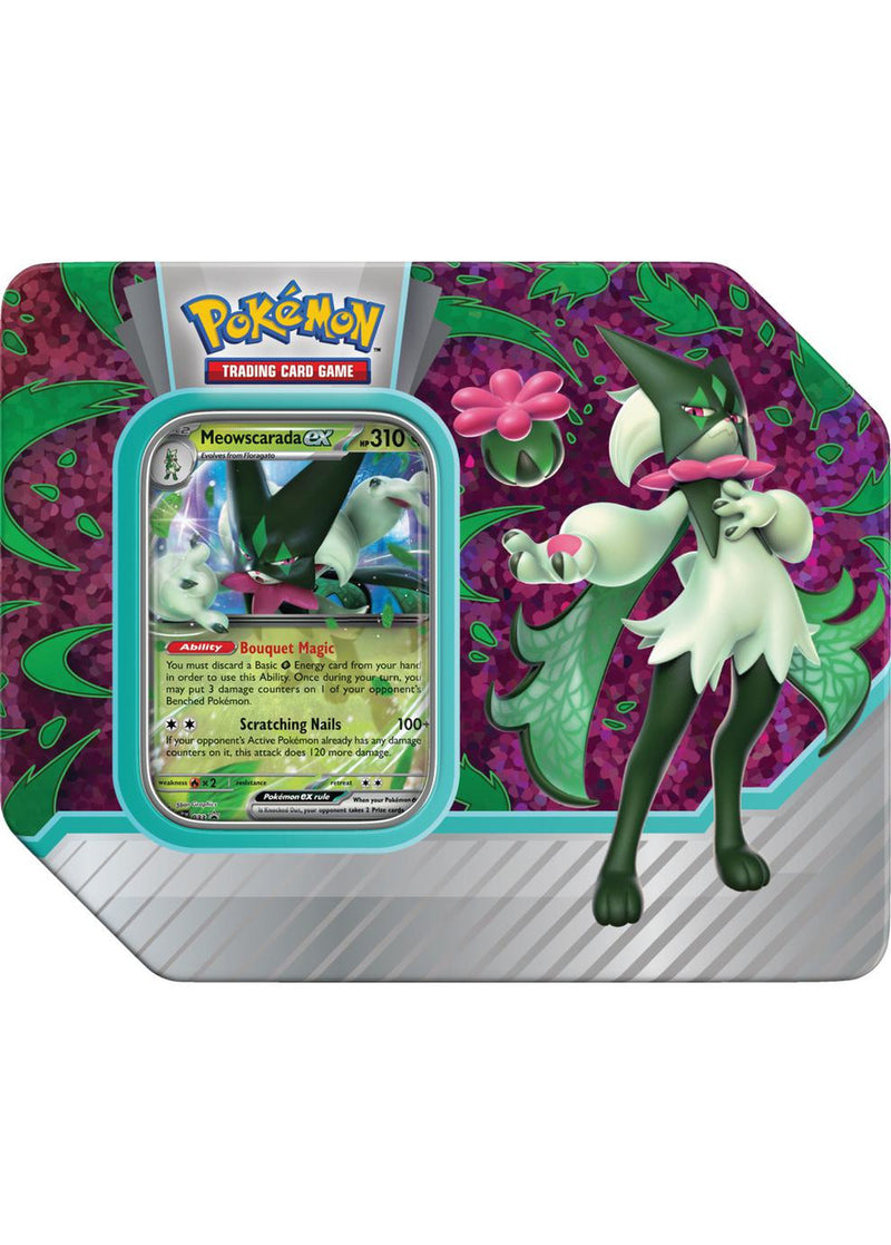 Pokémon TCG: Paldea Partners Tin - Meowscarada ex