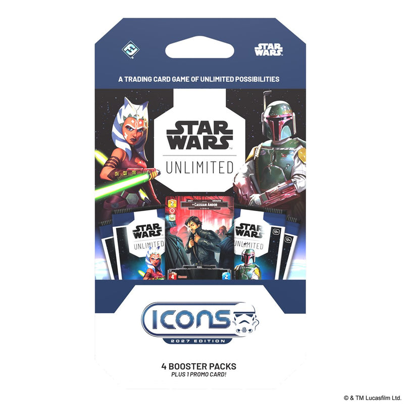 Star Wars: Unlimited: Iconic 2027 Edition - 4 Booster Pack Bundle (Pre-Order)