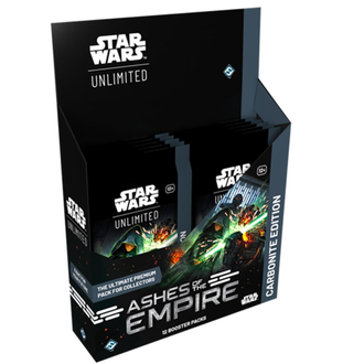 Star Wars: Unlimited: Ashes of the Empire - Carbonite Booster Box