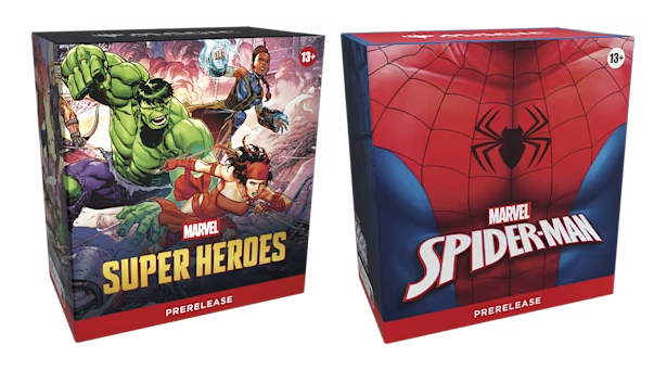Marvel: Super Heroes + Spider-Man Prerelease Kit Bundle