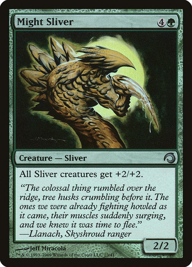 Might Sliver [Premium Deck Series: Slivers] - Waypoint Games CA