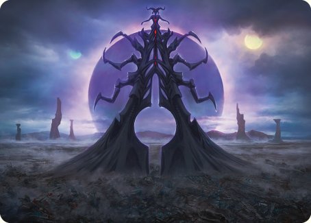 Black Sun's Twilight Art Card [Phyrexia: All Will Be One Art Series] - Waypoint Games CA