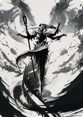 Atraxa, Grand Unifier 2 Art Card [Phyrexia: All Will Be One Art Series] - Waypoint Games CA