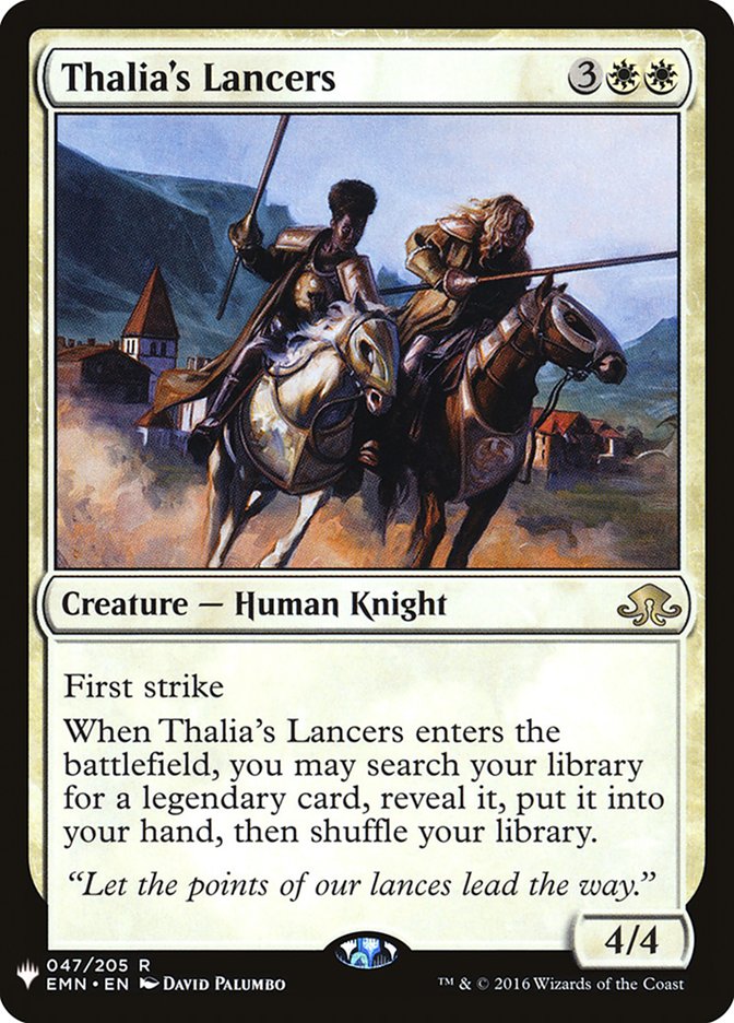 Thalia's Lancers [The List]