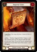 Imperial Edict [DYN240] (Dynasty)  Cold Foil - Waypoint Games CA