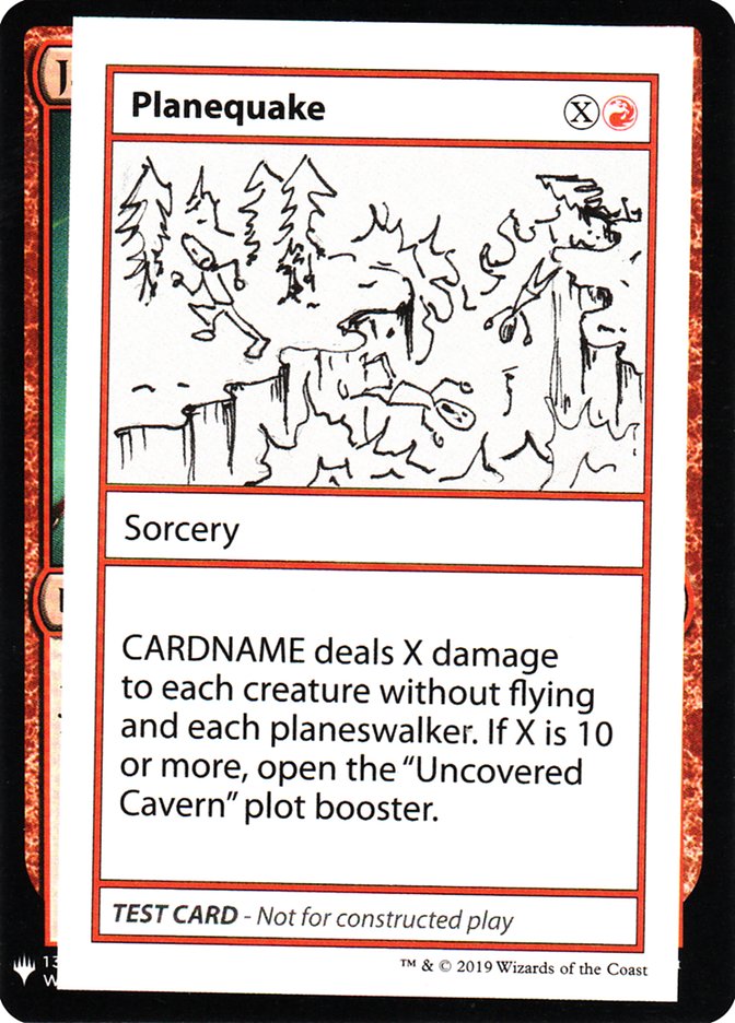 Planequake [Mystery Booster Playtest Cards] - Waypoint Games CA