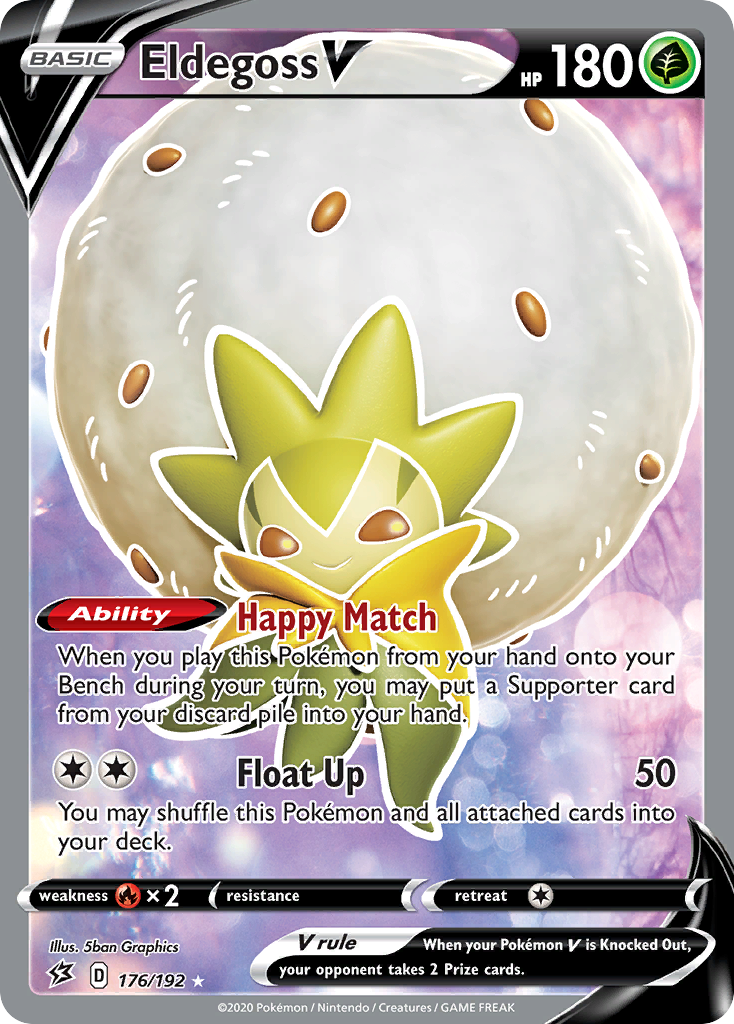 Eldegoss V (176/192) [Sword & Shield: Rebel Clash] - Waypoint Games CA