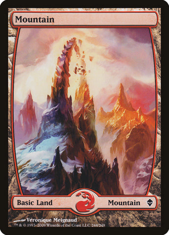 Mountain (244) [Zendikar] - Waypoint Games CA