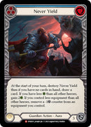 Never Yield [DYN029] (Dynasty)  Rainbow Foil - Waypoint Games CA