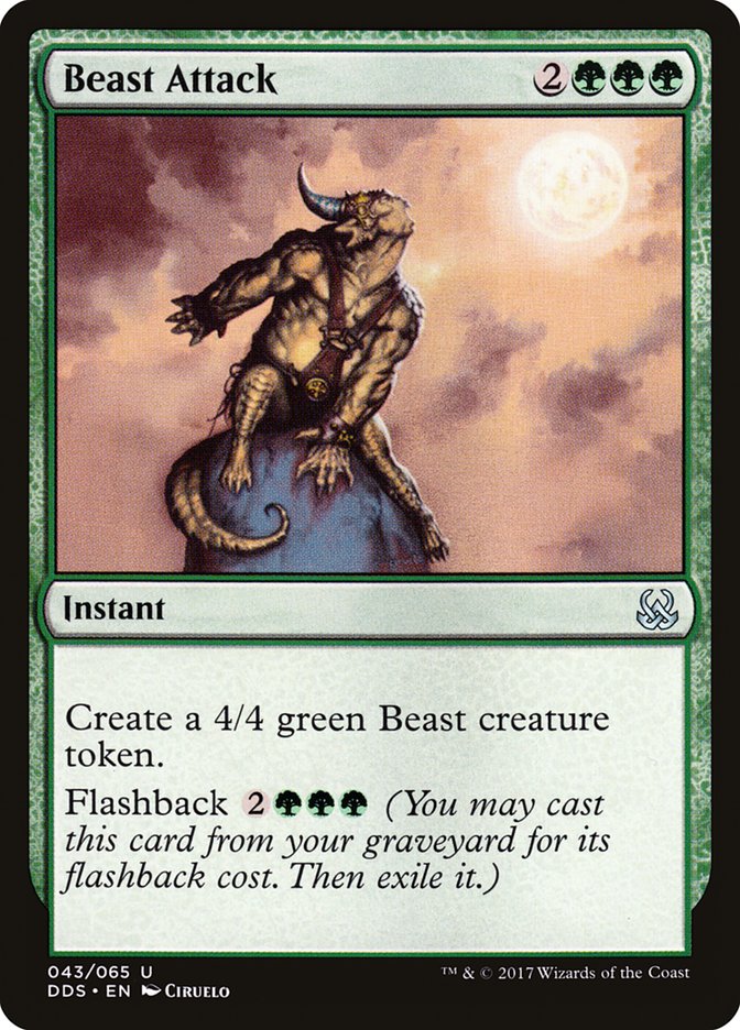 Beast Attack [Duel Decks: Mind vs. Might] - Waypoint Games CA