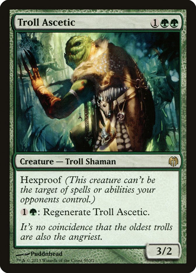 Troll Ascetic [Duel Decks: Heroes vs. Monsters] - Waypoint Games CA