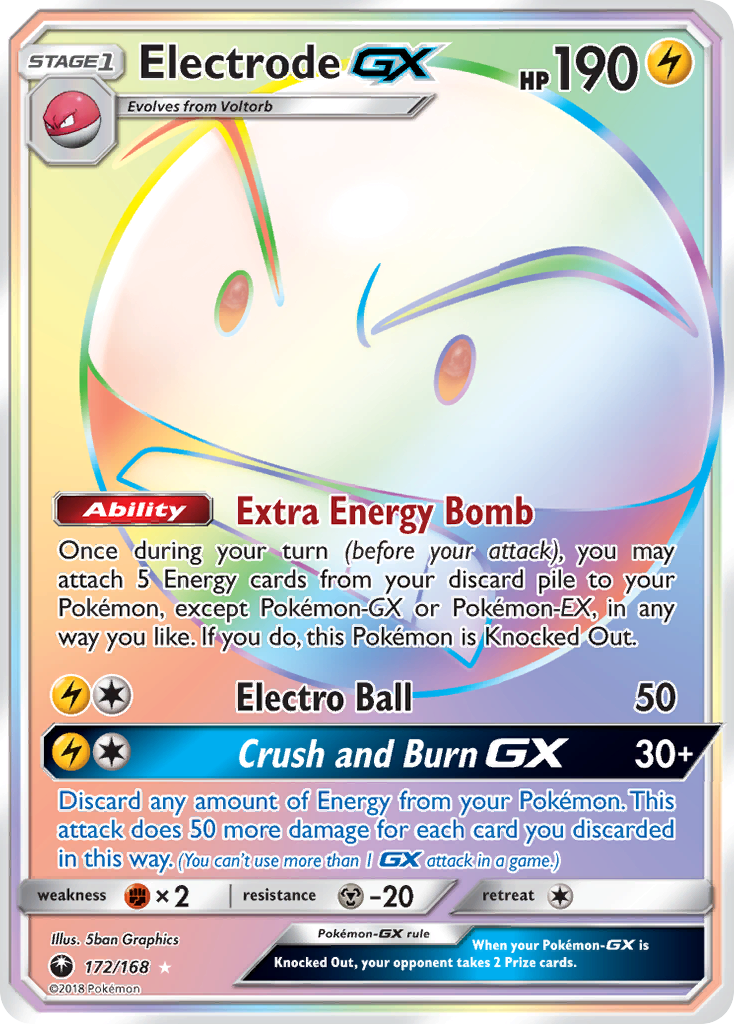Electrode GX (172/168) [Sun & Moon: Celestial Storm] - Waypoint Games CA