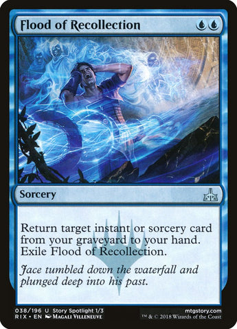 Flood of Recollection [Rivals of Ixalan] - Waypoint Games CA
