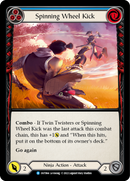 Spinning Wheel Kick (Blue) [OUT064] (Outsiders)  Rainbow Foil - Waypoint Games CA