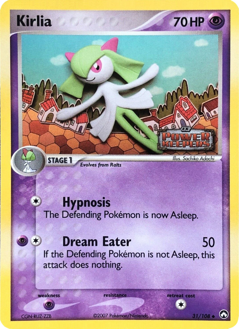 Kirlia (31/108) (Stamped) [EX: Power Keepers] - Waypoint Games CA
