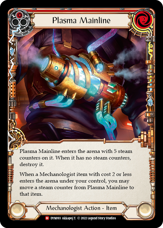 Plasma Mainline [DYN093] (Dynasty)  Cold Foil - Waypoint Games CA