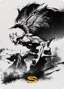 Phyrexian Vindicator 2 Art Card (Gold-Stamped Signature) [Phyrexia: All Will Be One Art Series] - Waypoint Games CA
